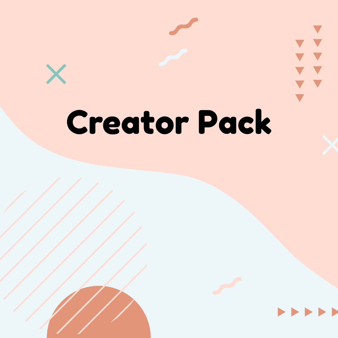 Creator Pack digital design bundle