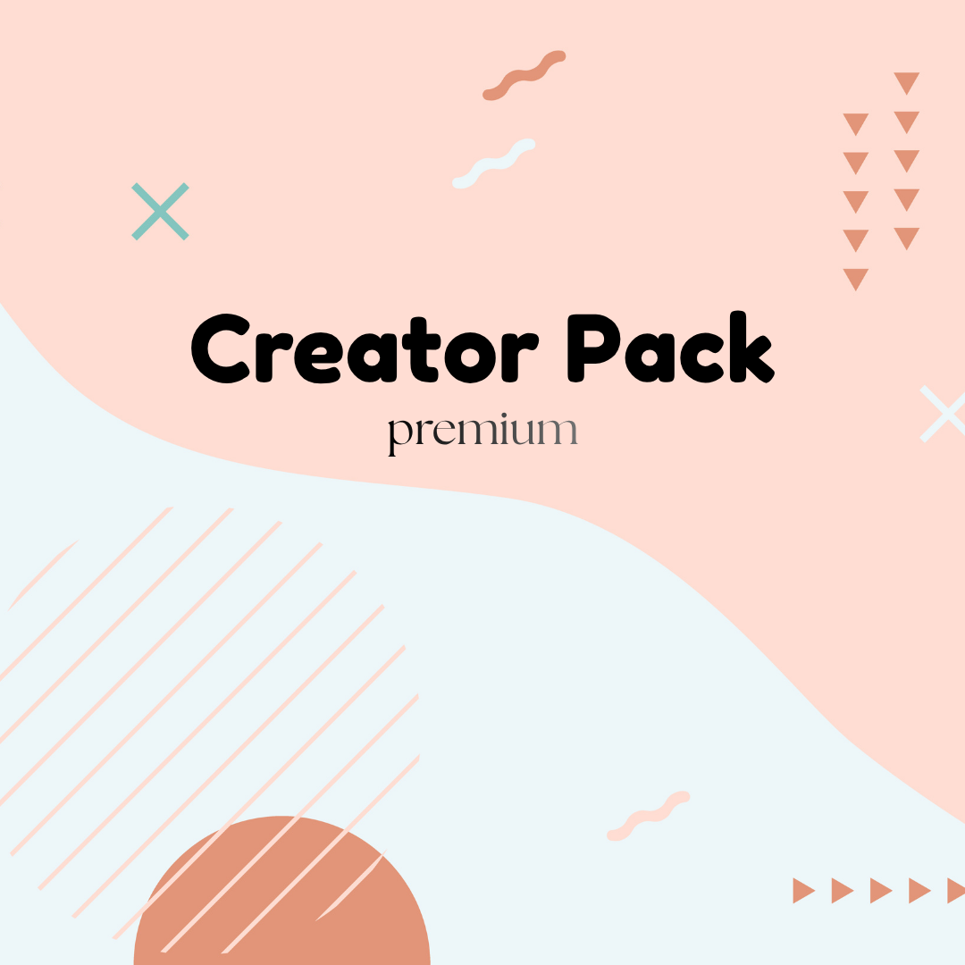 Creator Pack Premium digital design bundle